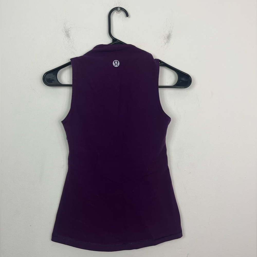 Lululemon Whisper Tank Purple Sz 6 - Picture 7 of 8